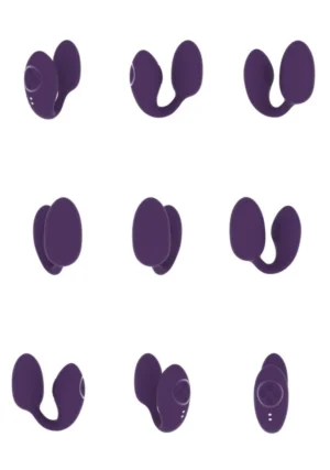 Aika Pulse Wave Dual Motor Wireless Love Egg Purple 2
