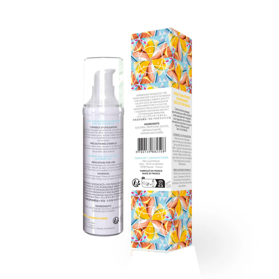 Exsens sensuaalne soojendav massaažiõli kehale, tootekirjeldus