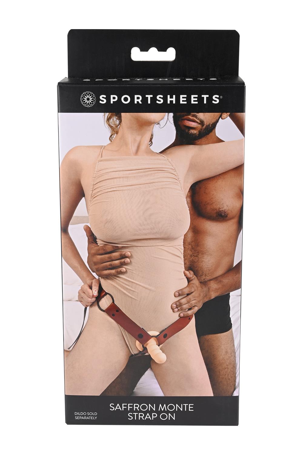 SPORTSHEETS SAFFRON MONTE STRAP ON RED-4