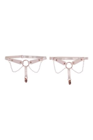 Sportsheets pearl garters nahast sukahoidjad