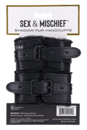 SPORTSHEETS SHADOW FUR käerauad