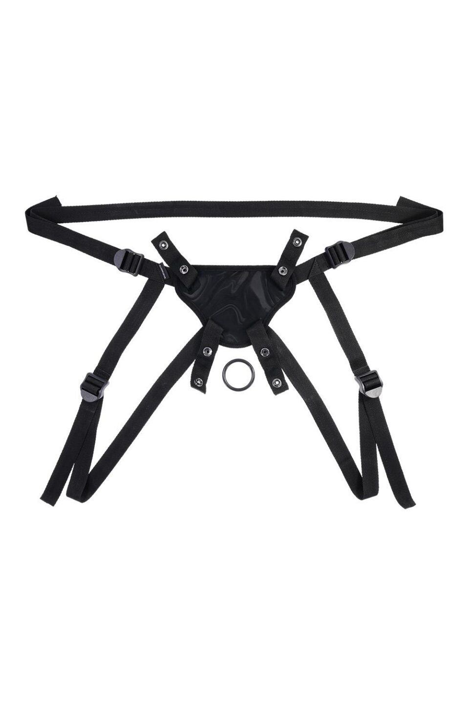 SPORTSHEETS VELVET NOIR STRAP ON