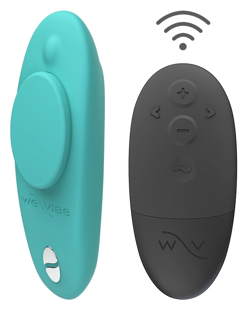 We-Vibe Moxie+ diskreetne aluspükste vibraator puldi ja äpiga