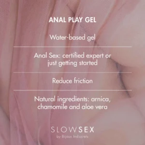 bijoux indiscrets slow sex anal play gel text