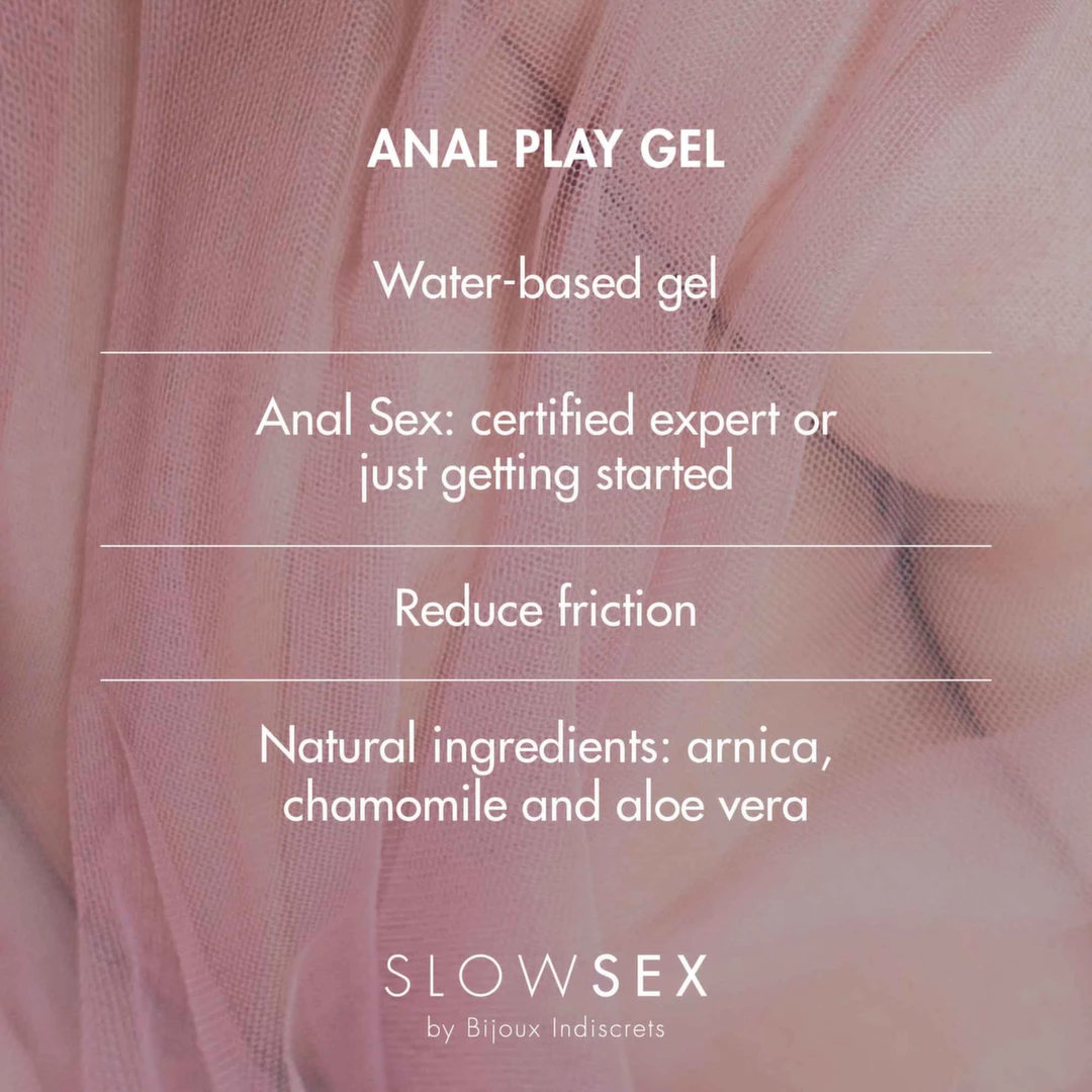 bijoux indiscrets slow sex anal play gel text