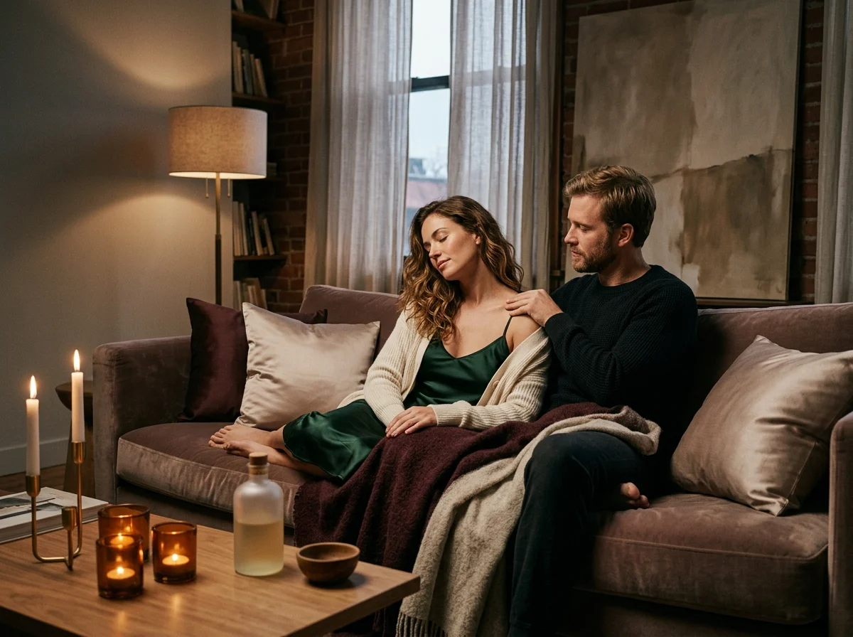 Küünlavalgus ja massaaž